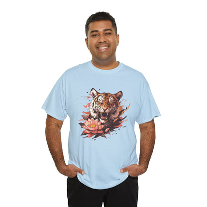 Lotus Tiger Unisex Heavy Cotton Tee