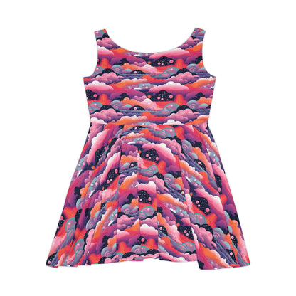 Cosmic Whimsy Women's Skater Dress (AOP)