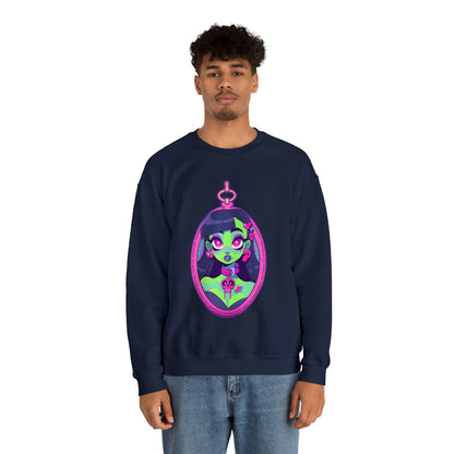 Zombie Locket Unisex Heavy Blend™ Crewneck Sweatshirt