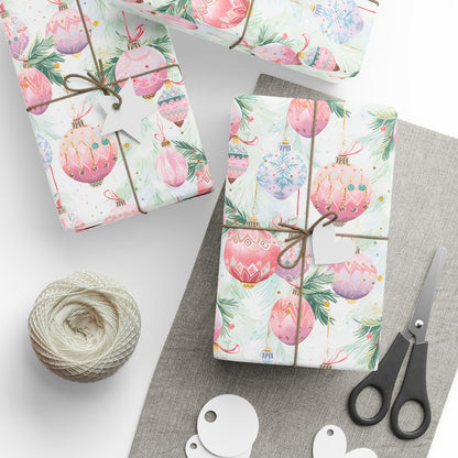 Pastel Ornaments Wrapping Papers