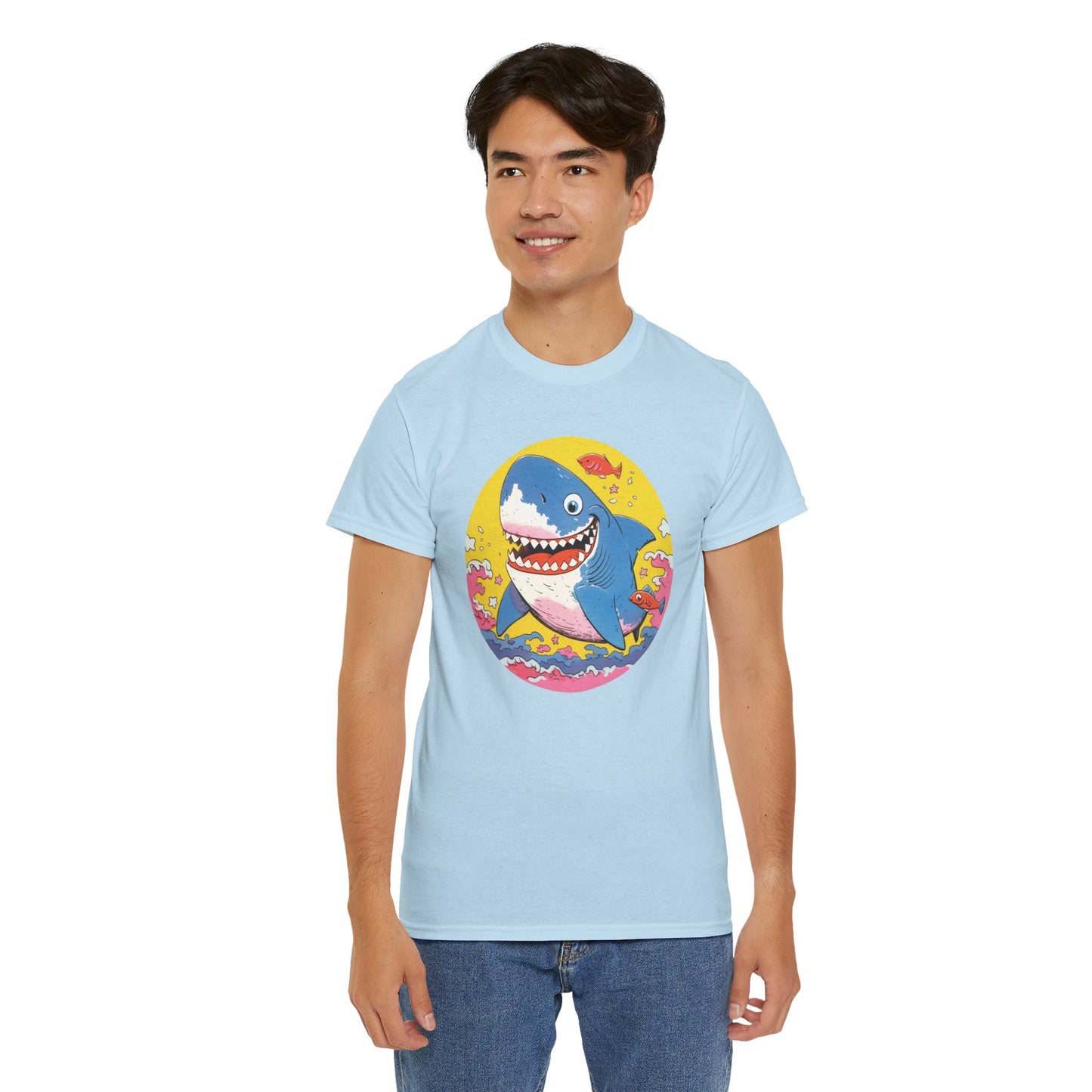 Shark Unisex Heavy Cotton Tee