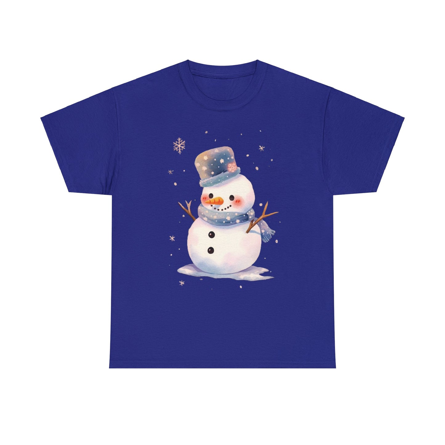Snowman Unisex Heavy Cotton Tee