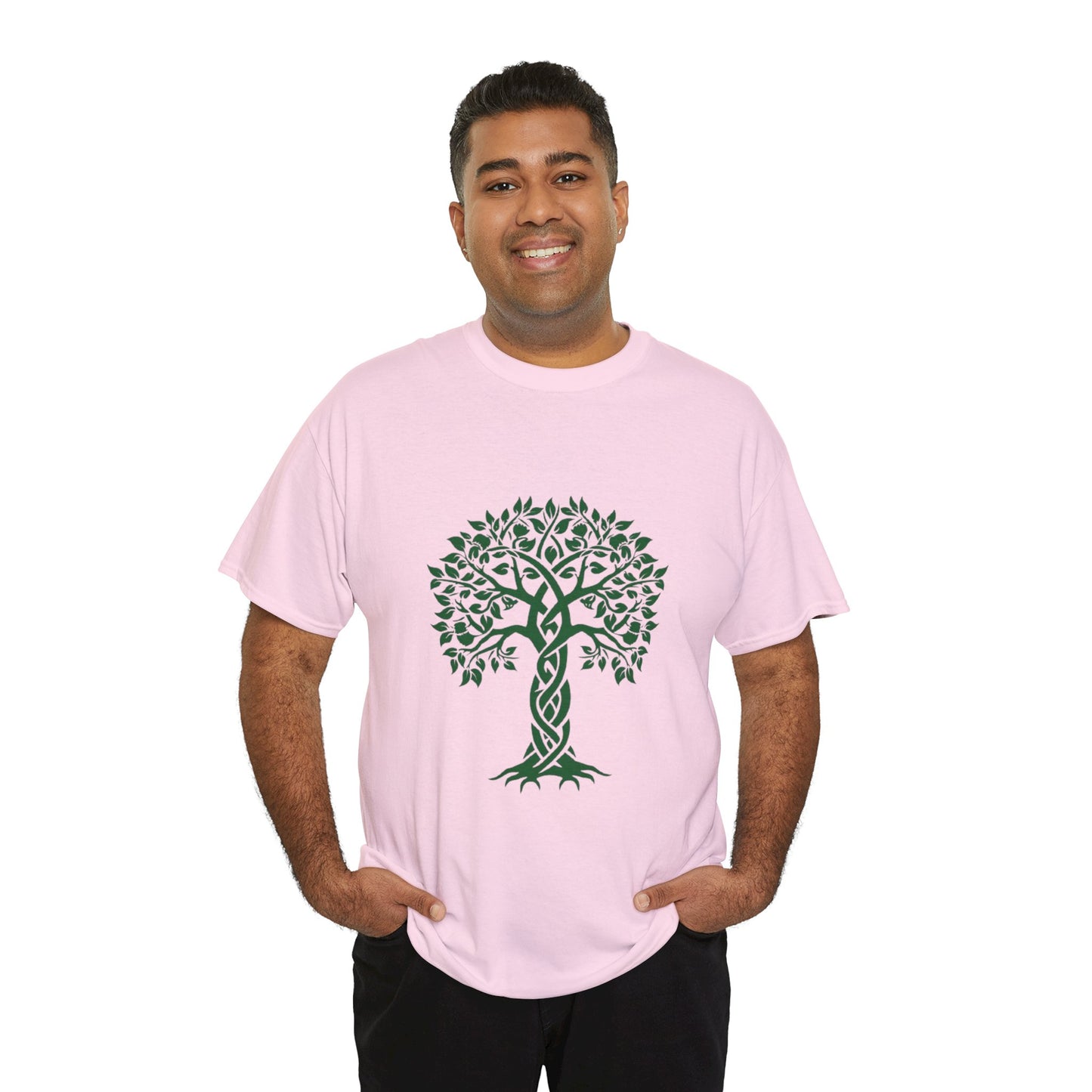 Celtic Tree Unisex Heavy Cotton Tee
