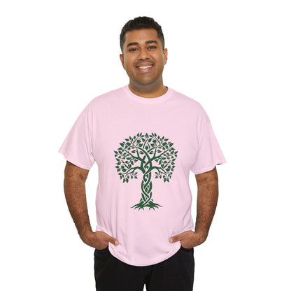 Celtic Tree Unisex Heavy Cotton Tee