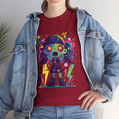 Electrified Zombie Unisex Heavy Cotton Tee