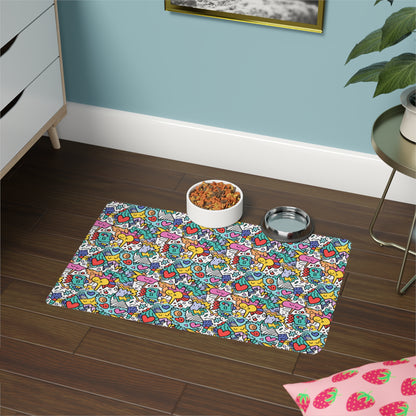 Doodlebug Pet Food Mat (12x18)