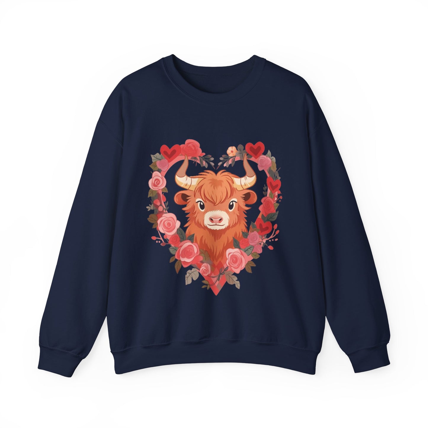 Moo Moo Love Unisex Heavy Blend™ Crewneck Sweatshirt