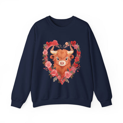 Moo Moo Love Unisex Heavy Blend™ Crewneck Sweatshirt