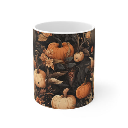 Pumpkin Harvest Ceramic Mug 11oz