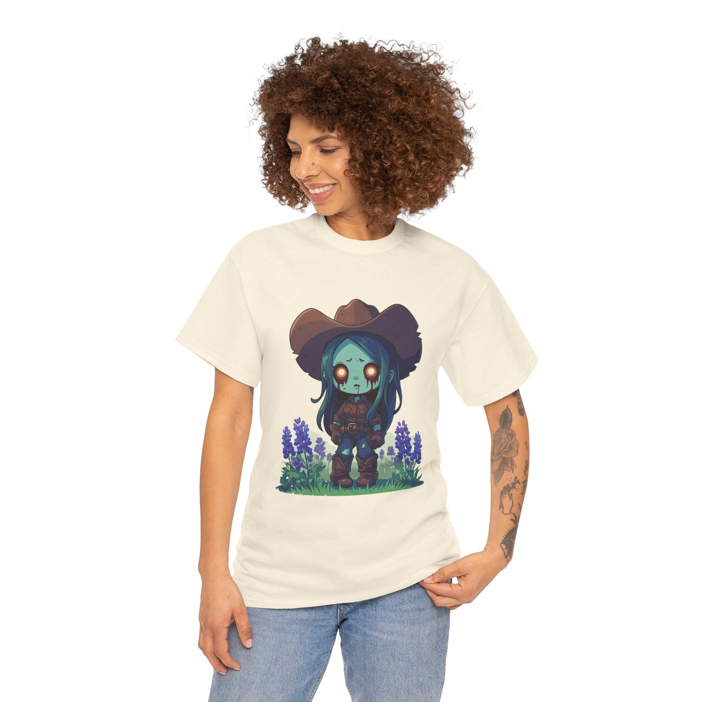 Texas Zombie Unisex Heavy Cotton Tee