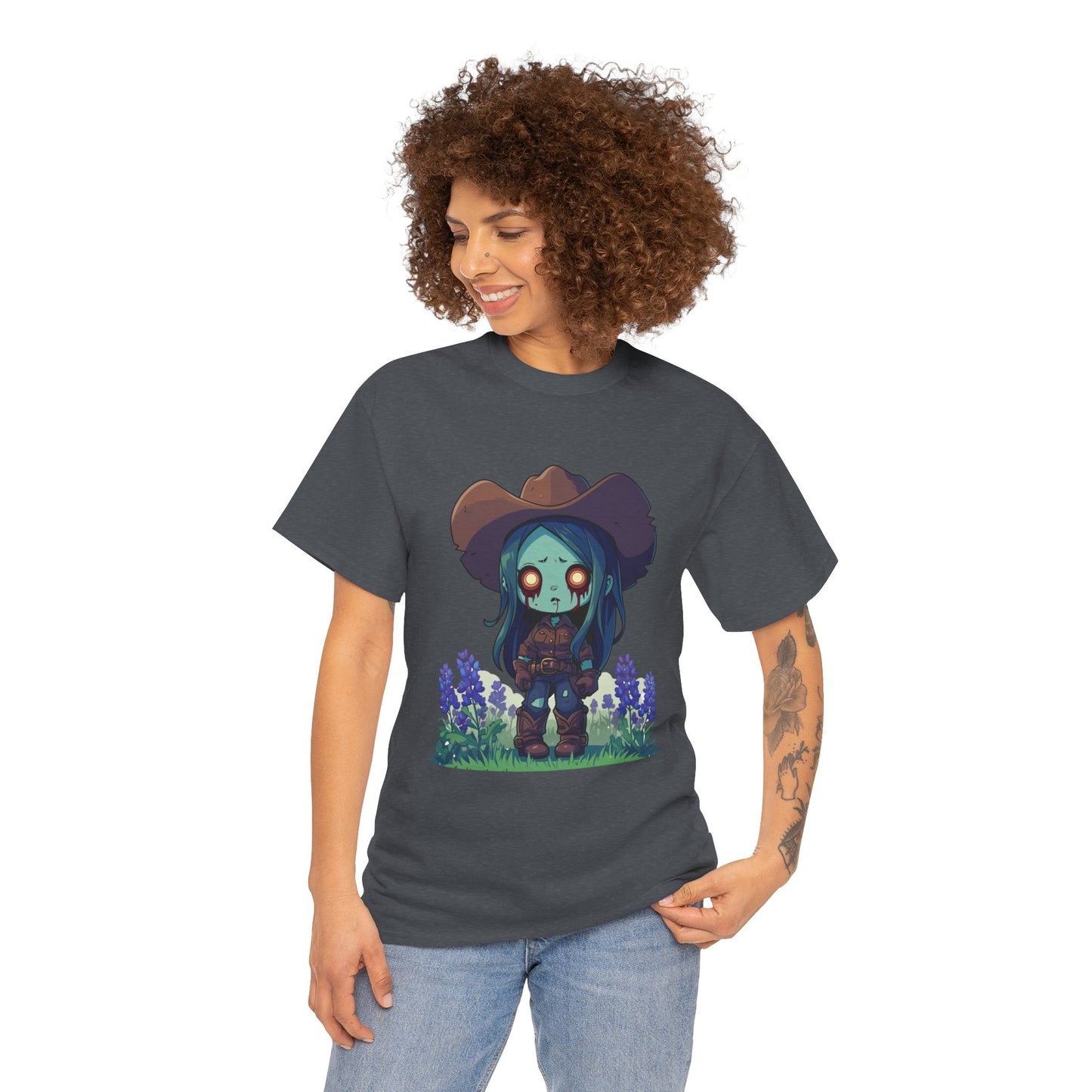 Texas Zombie Unisex Heavy Cotton Tee