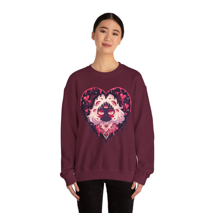 Melty Heart Unisex Heavy Blend™ Crewneck Sweatshirt