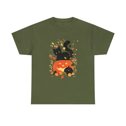 Spooky Kitty Unisex Heavy Cotton Tee