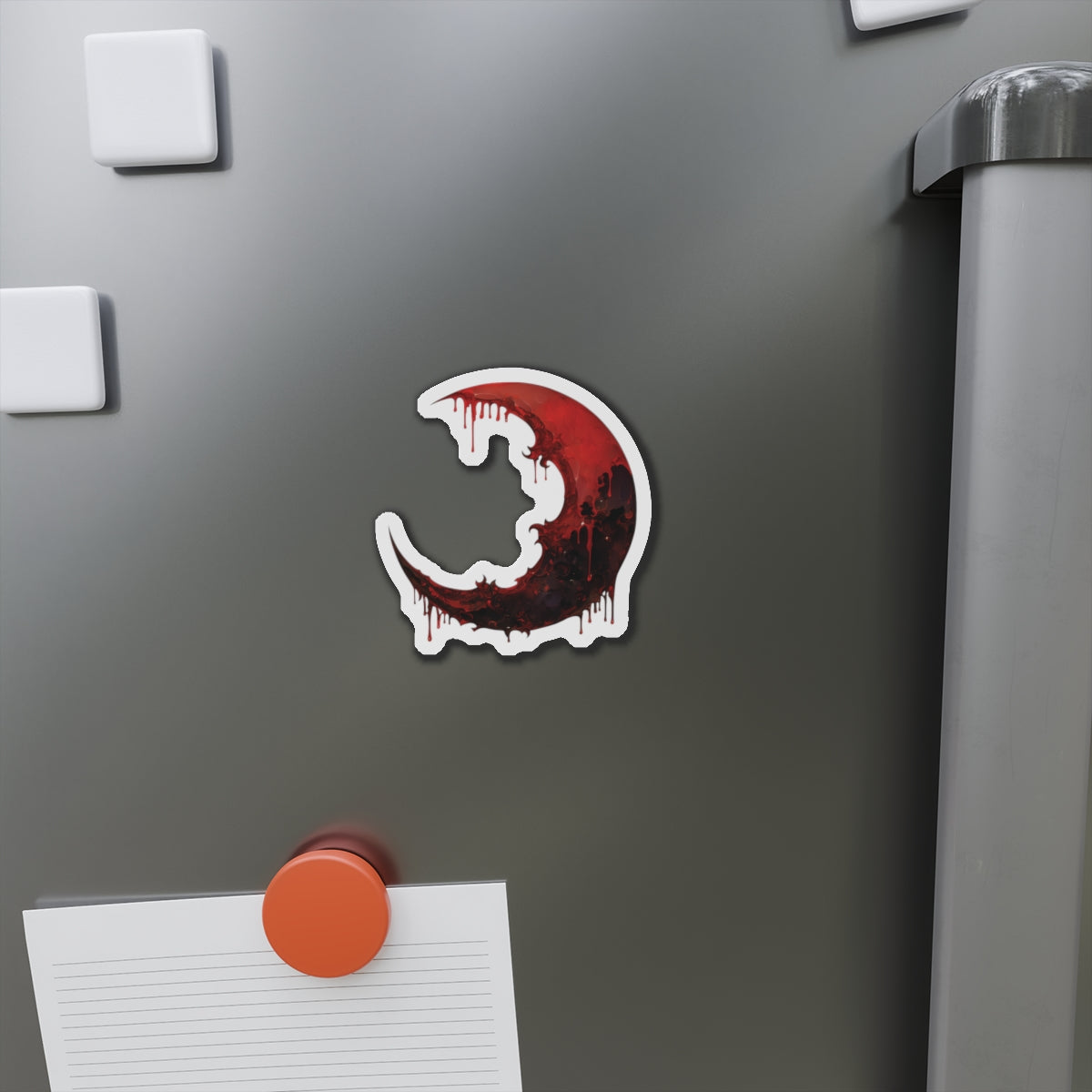 Blood Moon Die-Cut Magnets