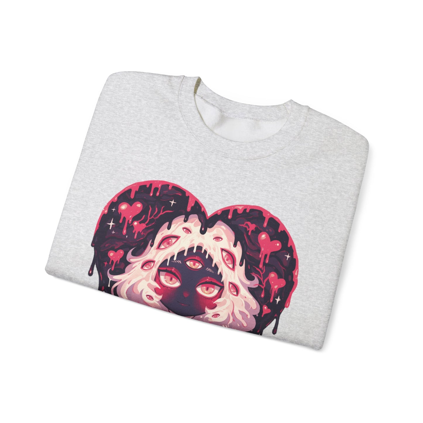 Melty Heart Unisex Heavy Blend™ Crewneck Sweatshirt