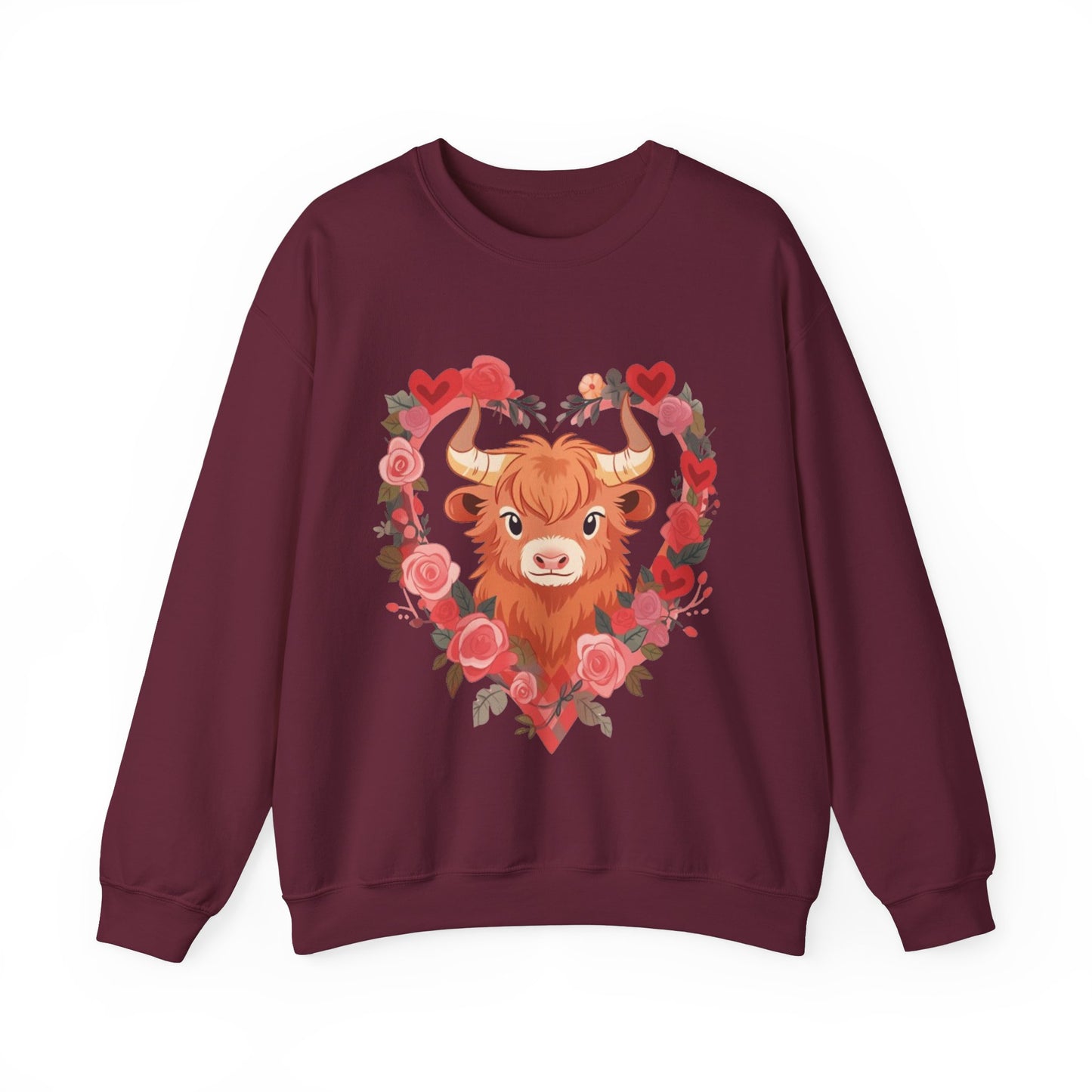 Moo Moo Love Unisex Heavy Blend™ Crewneck Sweatshirt