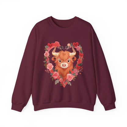 Moo Moo Love Unisex Heavy Blend™ Crewneck Sweatshirt