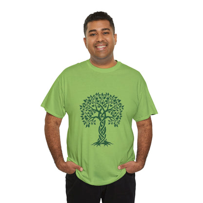 Celtic Tree Unisex Heavy Cotton Tee