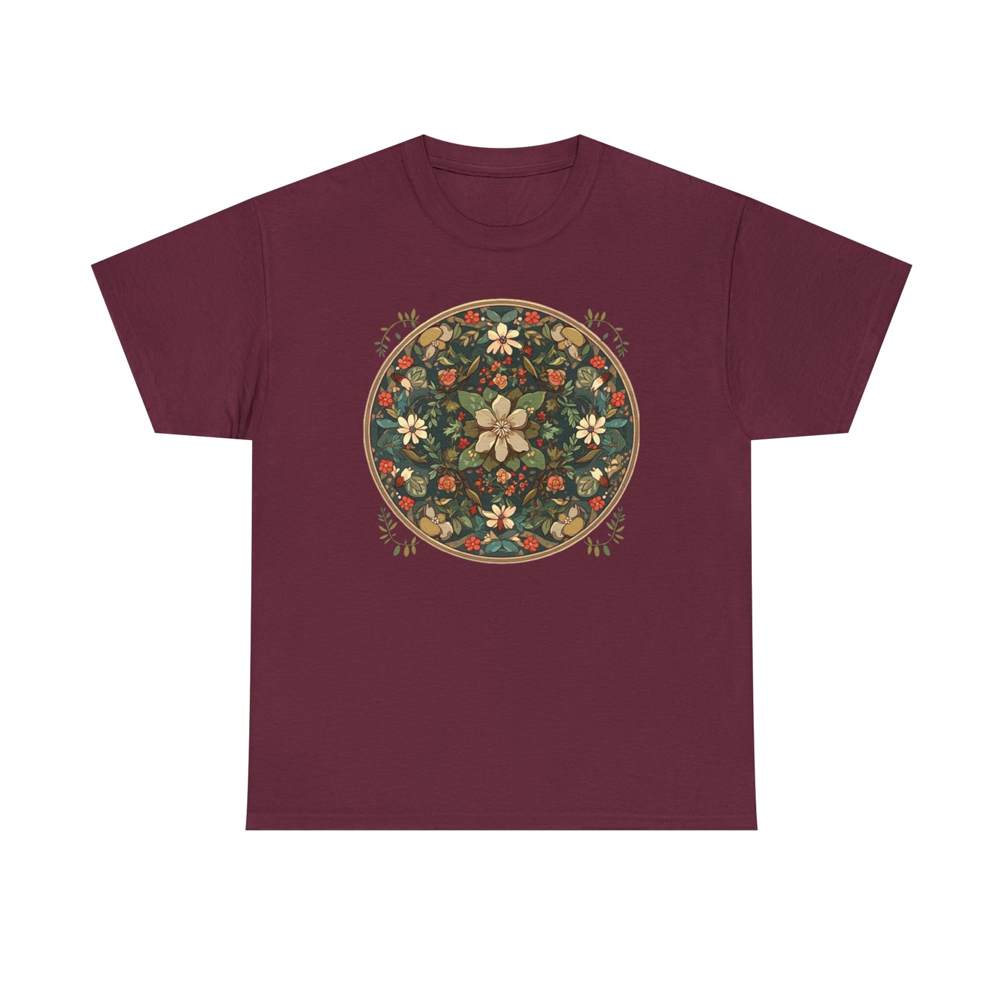 Druidic Mandala Unisex Heavy Cotton Tee