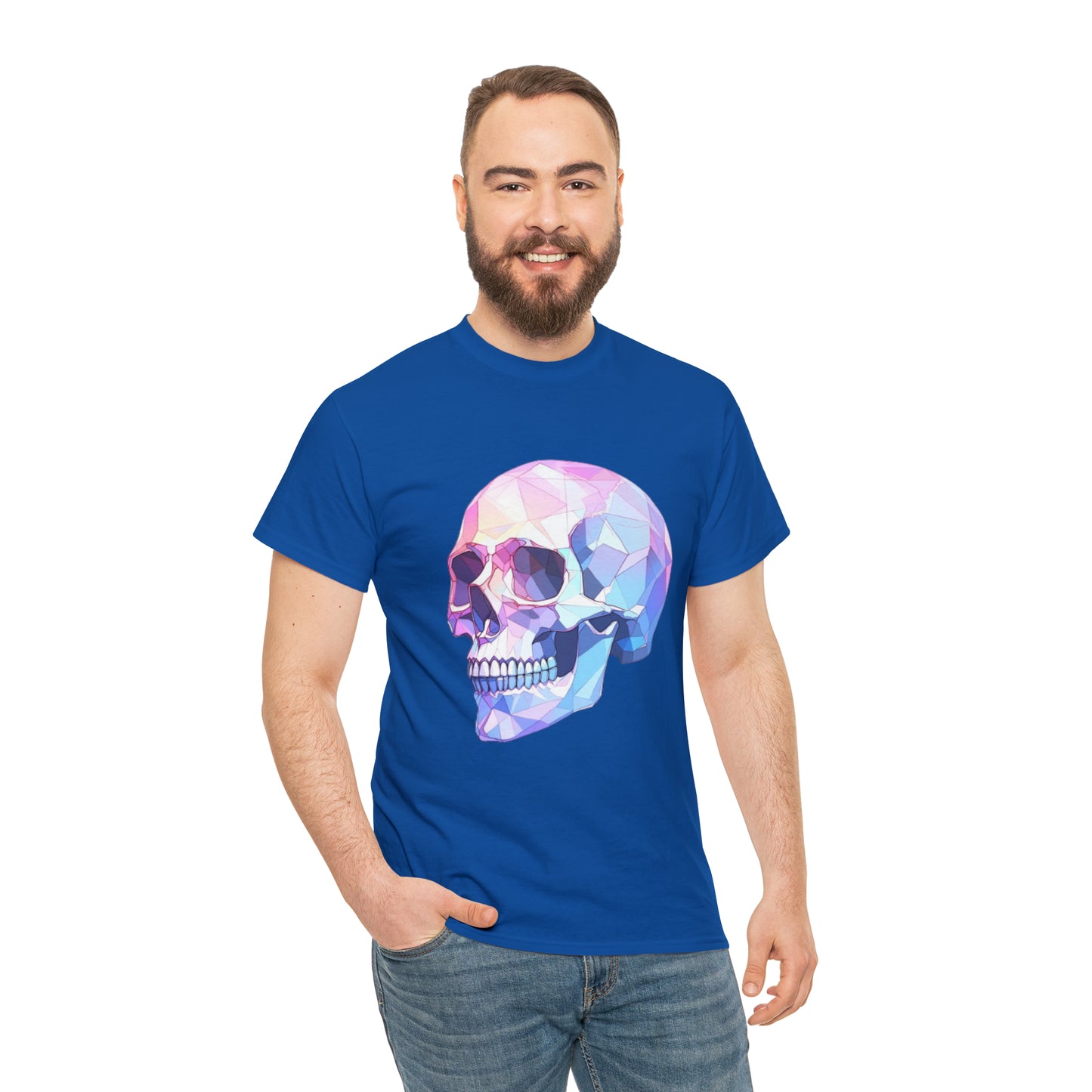 Geo Skull Unisex Heavy Cotton Tee