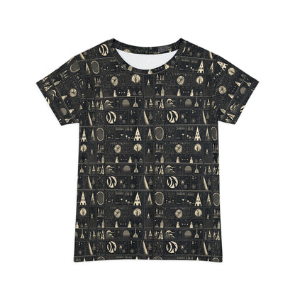 Cursed Sigils Women's Short Sleeve Shirt (AOP)