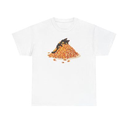 Candy Corn Cat Unisex Heavy Cotton Tee