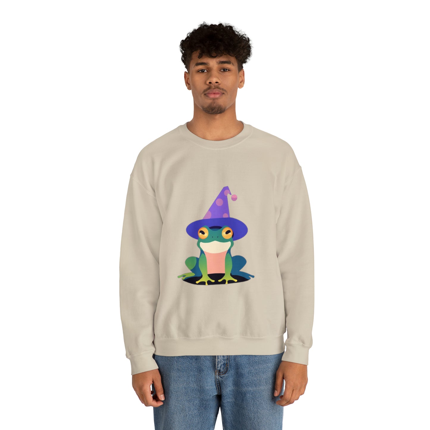 Wizard Frog Unisex Heavy Blend™ Crewneck Sweatshirt