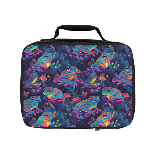 Funky Frogs Lunch Bag