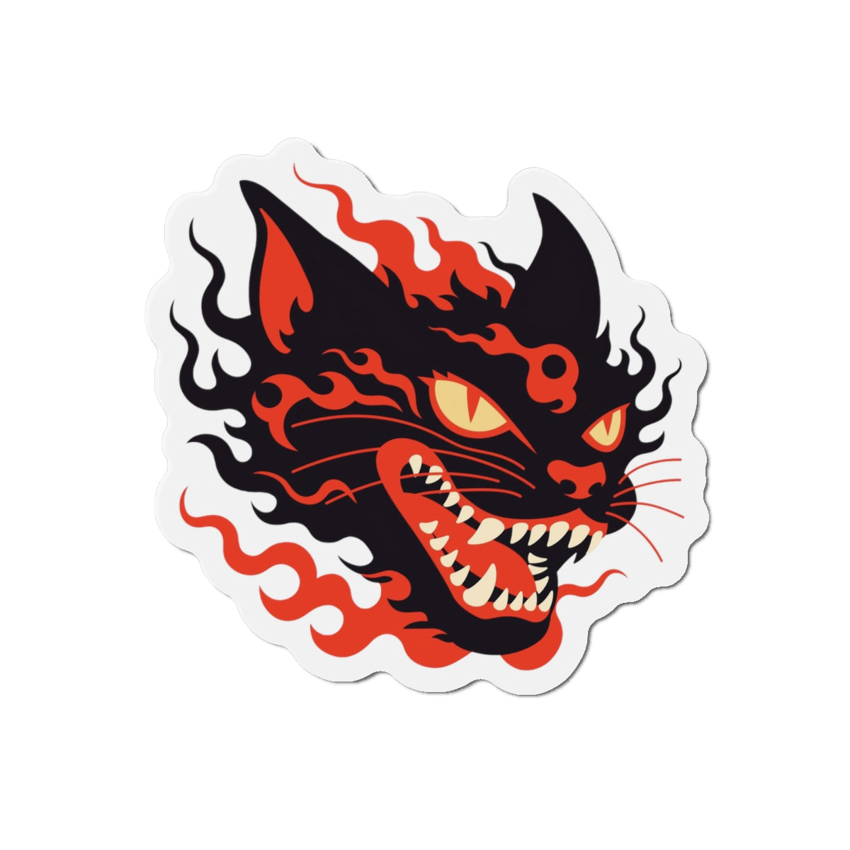 Hellcat Die-Cut Magnets