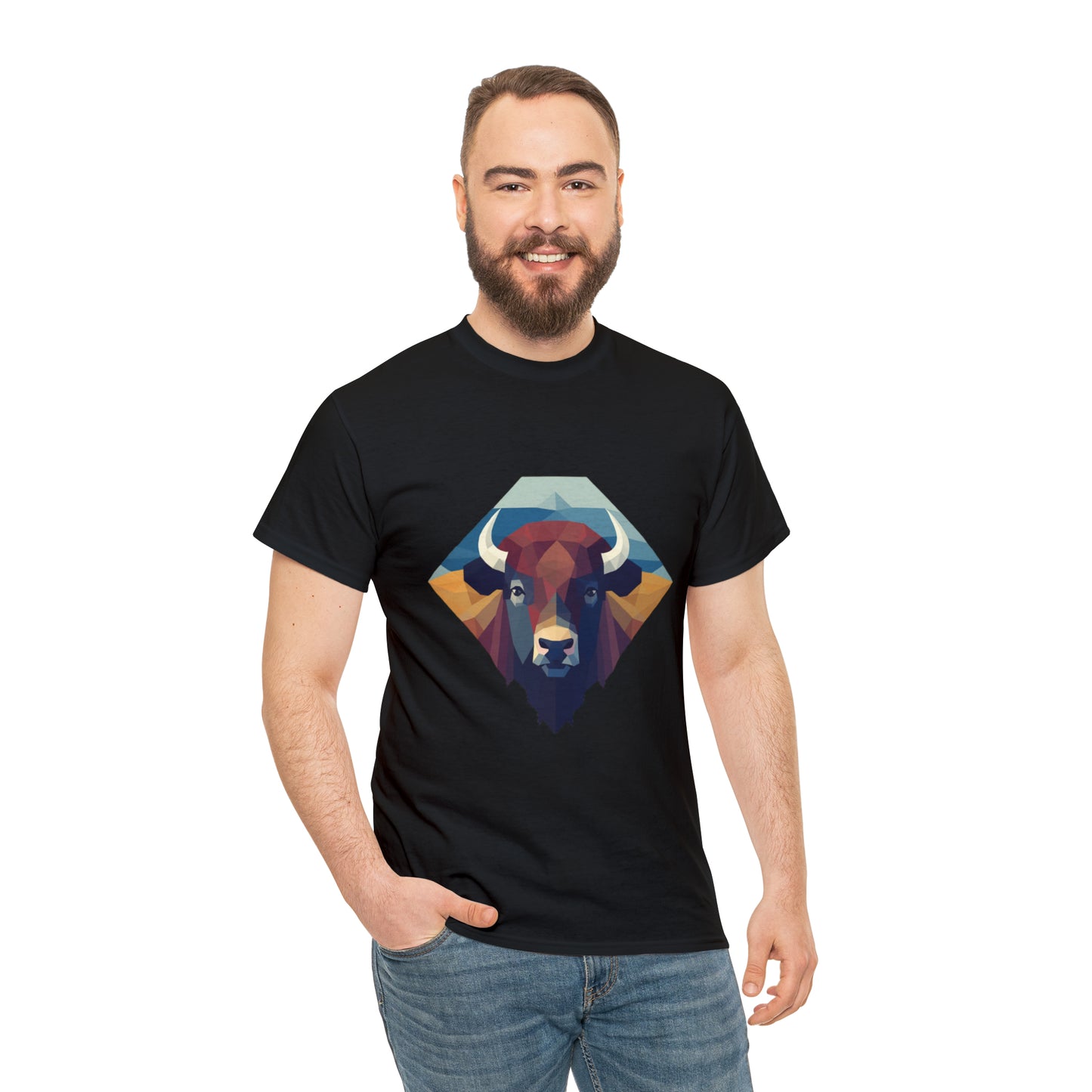 Buffalo Unisex Heavy Cotton Tee