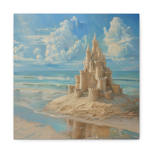 Sandcastle Canvas Gallery Wraps