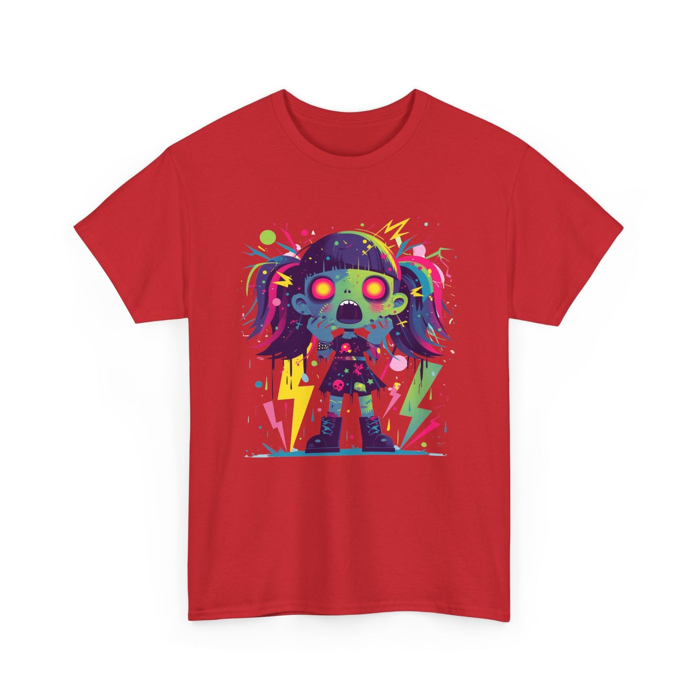 Electrified Zombie Unisex Heavy Cotton Tee