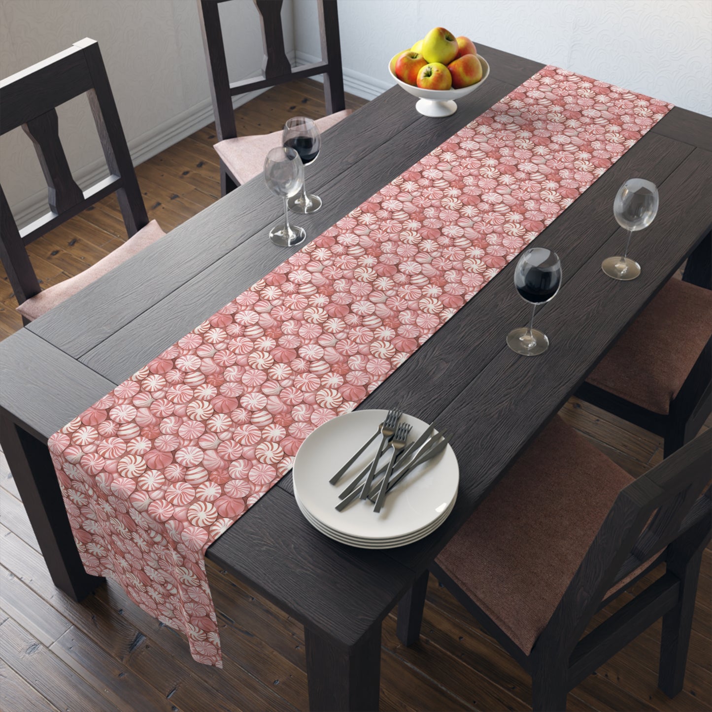 Peppermint Fresh Table Runner (Cotton, Poly)