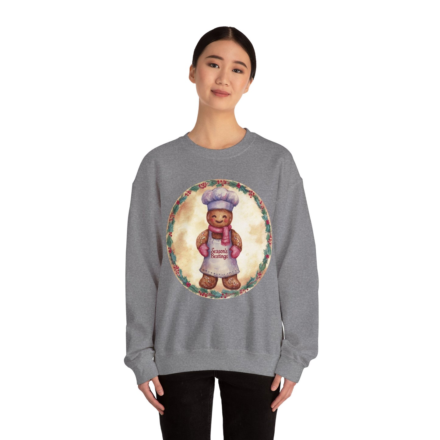 Gingerbread Baker Unisex Heavy Blend™ Crewneck Sweatshirt