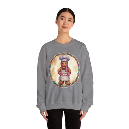 Gingerbread Baker Unisex Heavy Blend™ Crewneck Sweatshirt