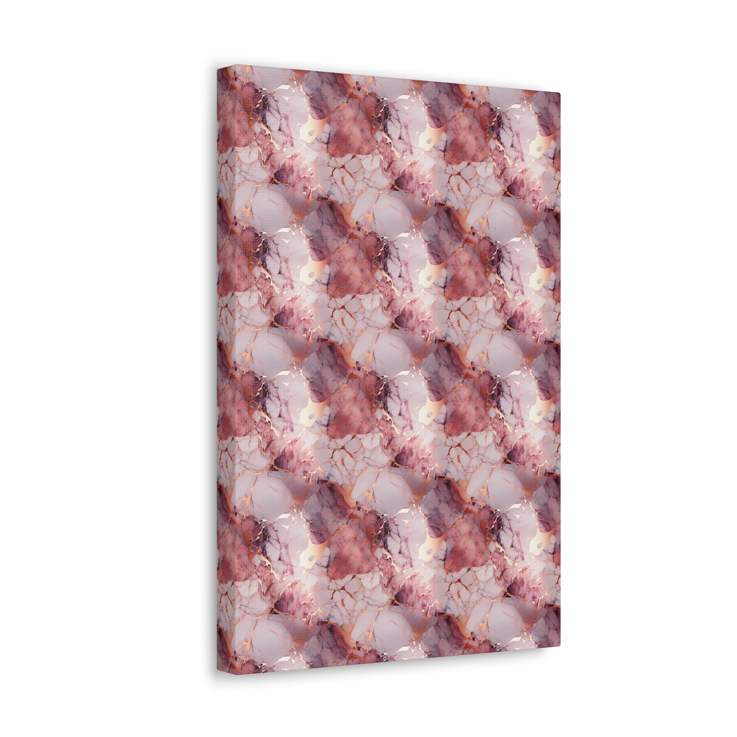 Rose Gold Marble Canvas Gallery Wrap