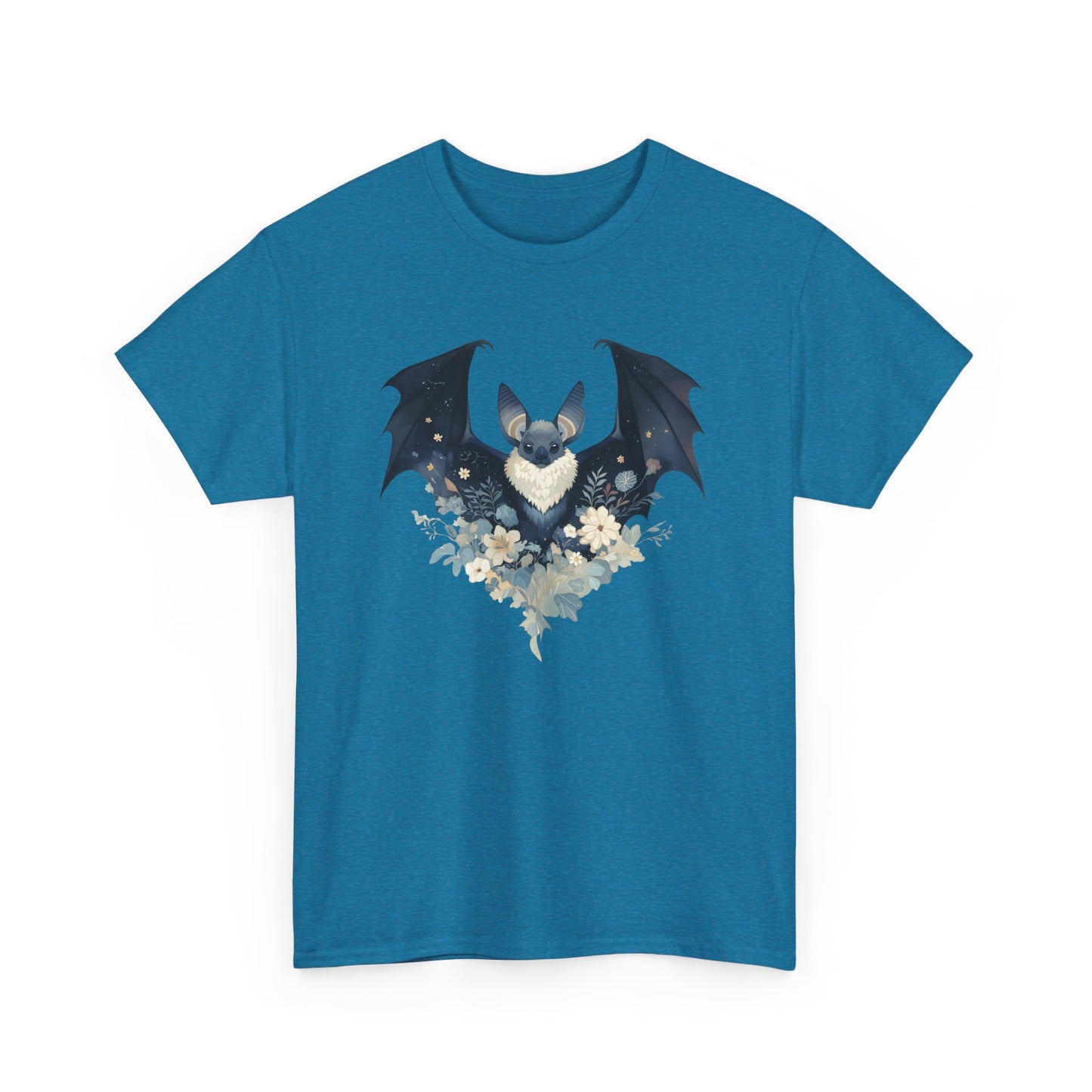 Midnight Bat Unisex Heavy Cotton Tee
