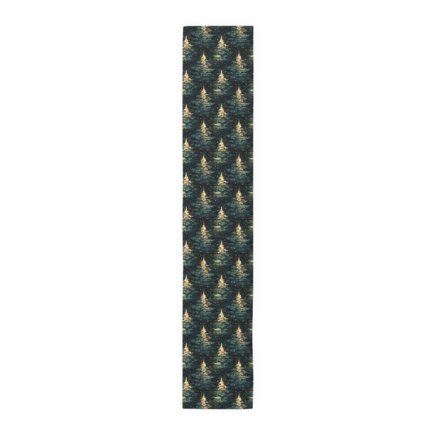 Twinkling Trees Table Runner (Cotton, Poly)