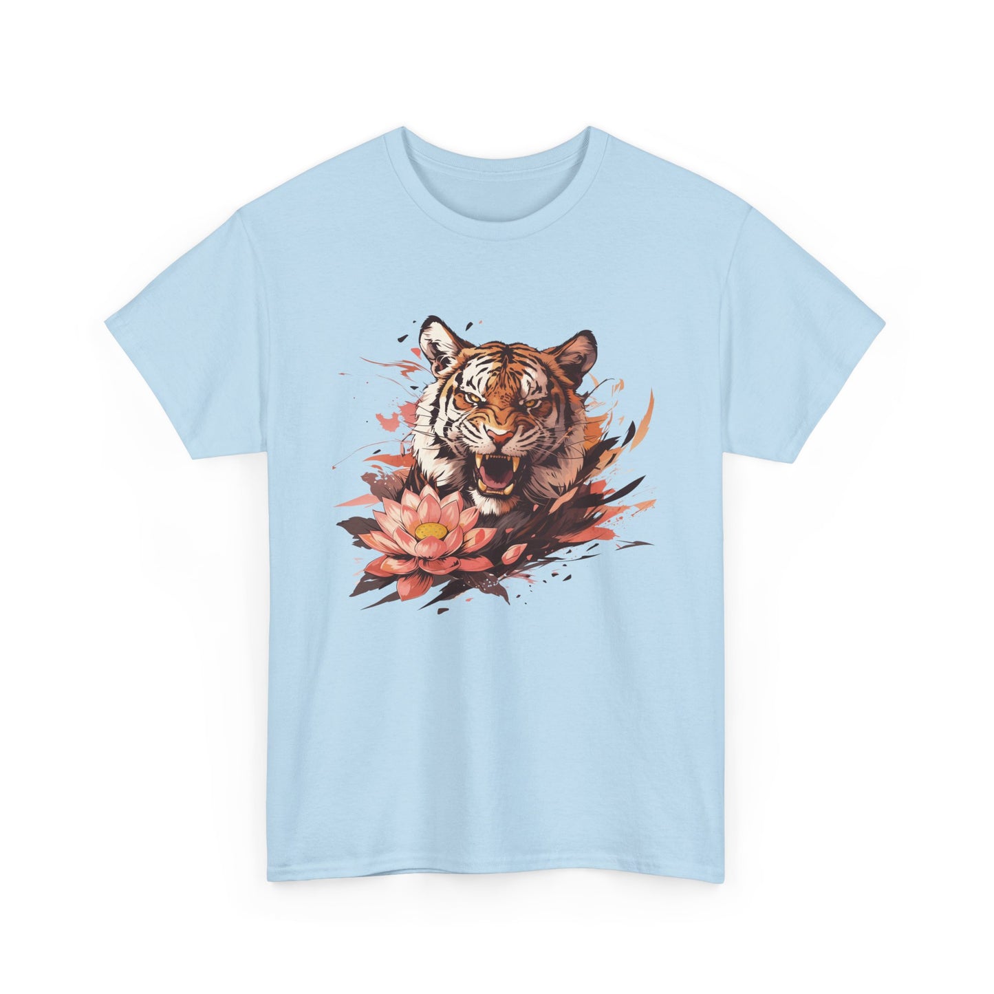 Lotus Tiger Unisex Heavy Cotton Tee