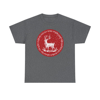 Rustic Deer Unisex Heavy Cotton Tee
