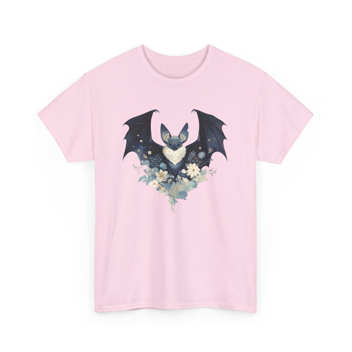 Midnight Bat Unisex Heavy Cotton Tee