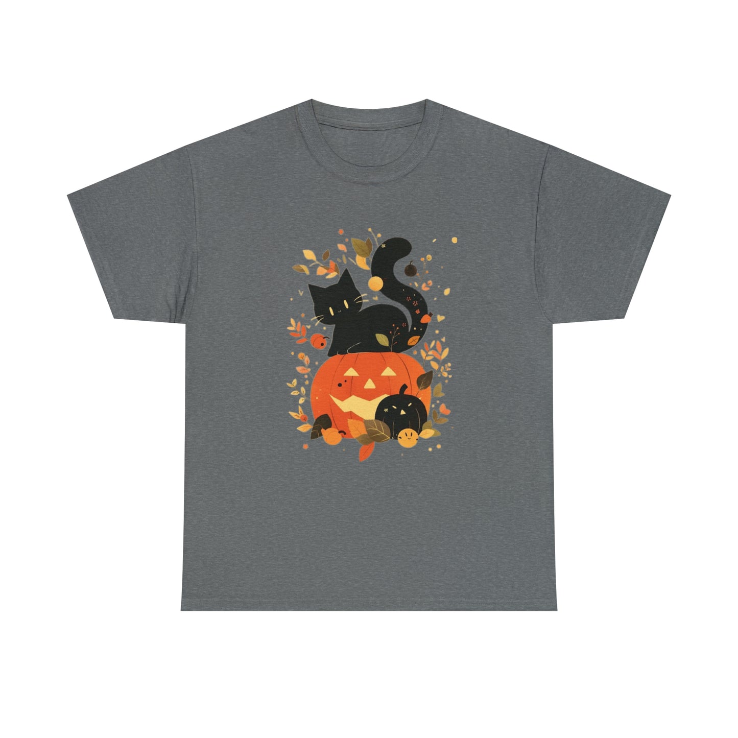 Spooky Kitty Unisex Heavy Cotton Tee