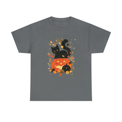 Spooky Kitty Unisex Heavy Cotton Tee