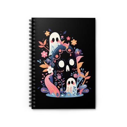 Ghosties Spiral Notebook - Ruled Line