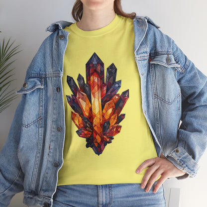 Volcanic Crystal Cluster Unisex Heavy Cotton Tee