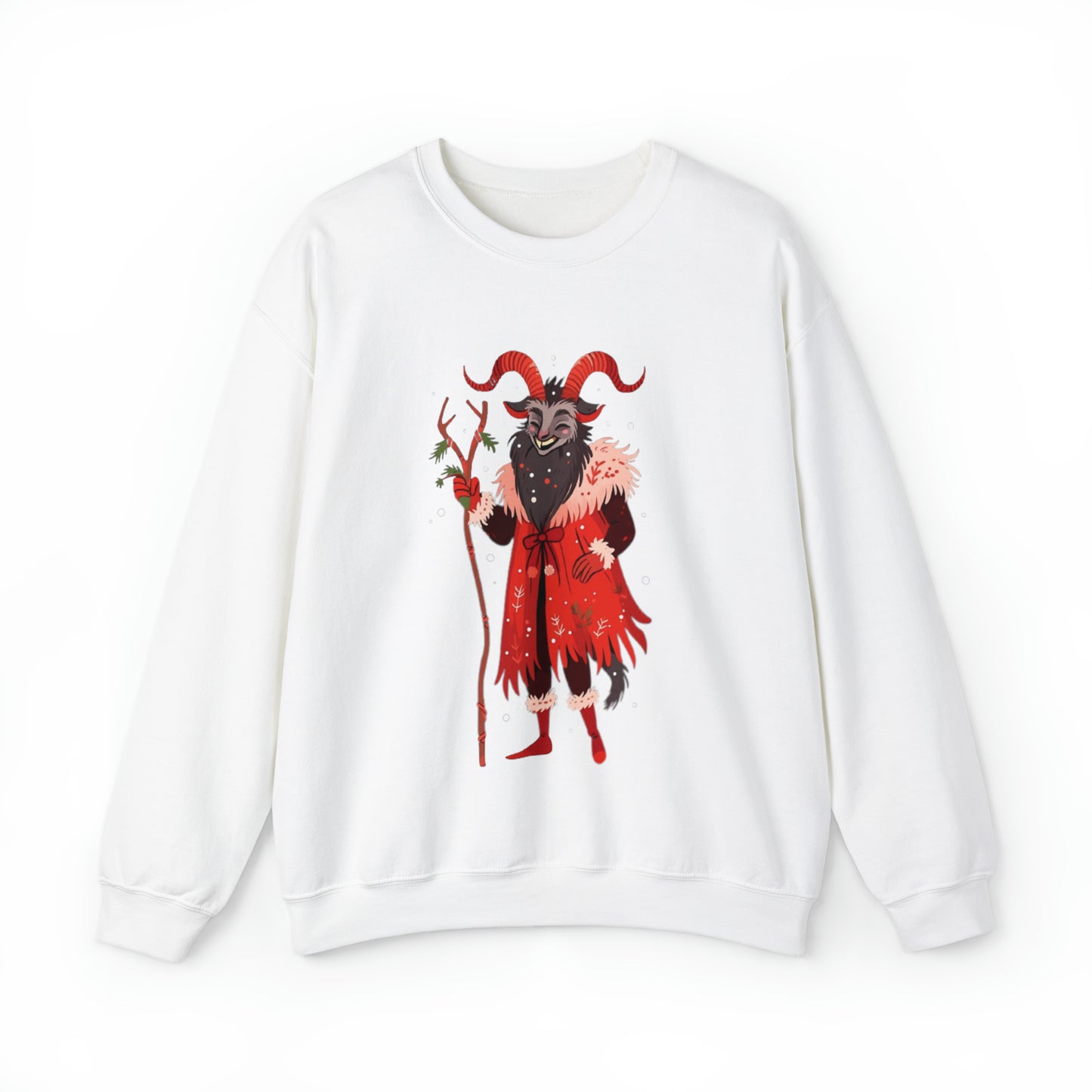 Merry Krampus Unisex Heavy Blend™ Crewneck Sweatshirt