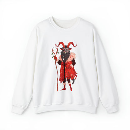 Merry Krampus Unisex Heavy Blend™ Crewneck Sweatshirt