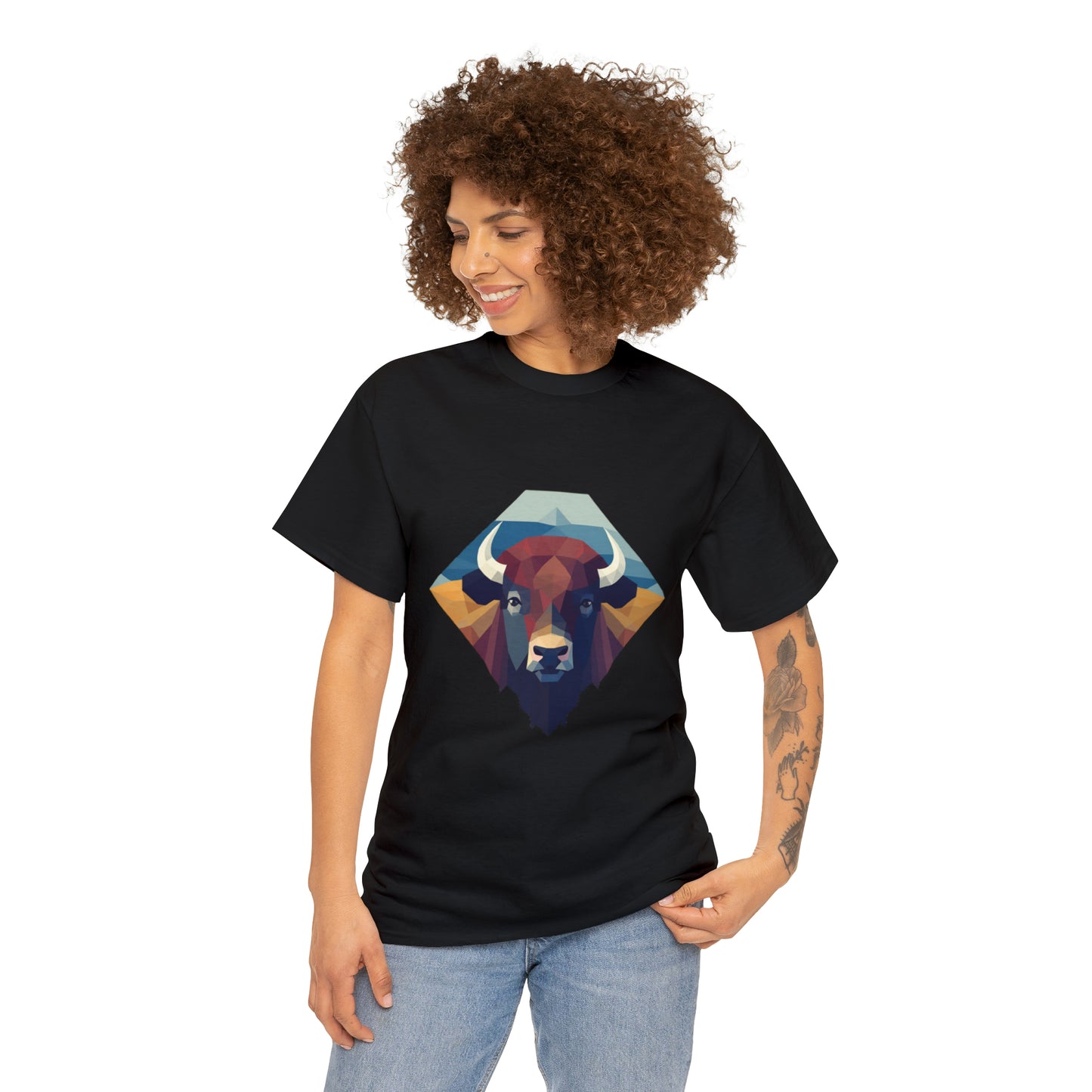 Buffalo Unisex Heavy Cotton Tee