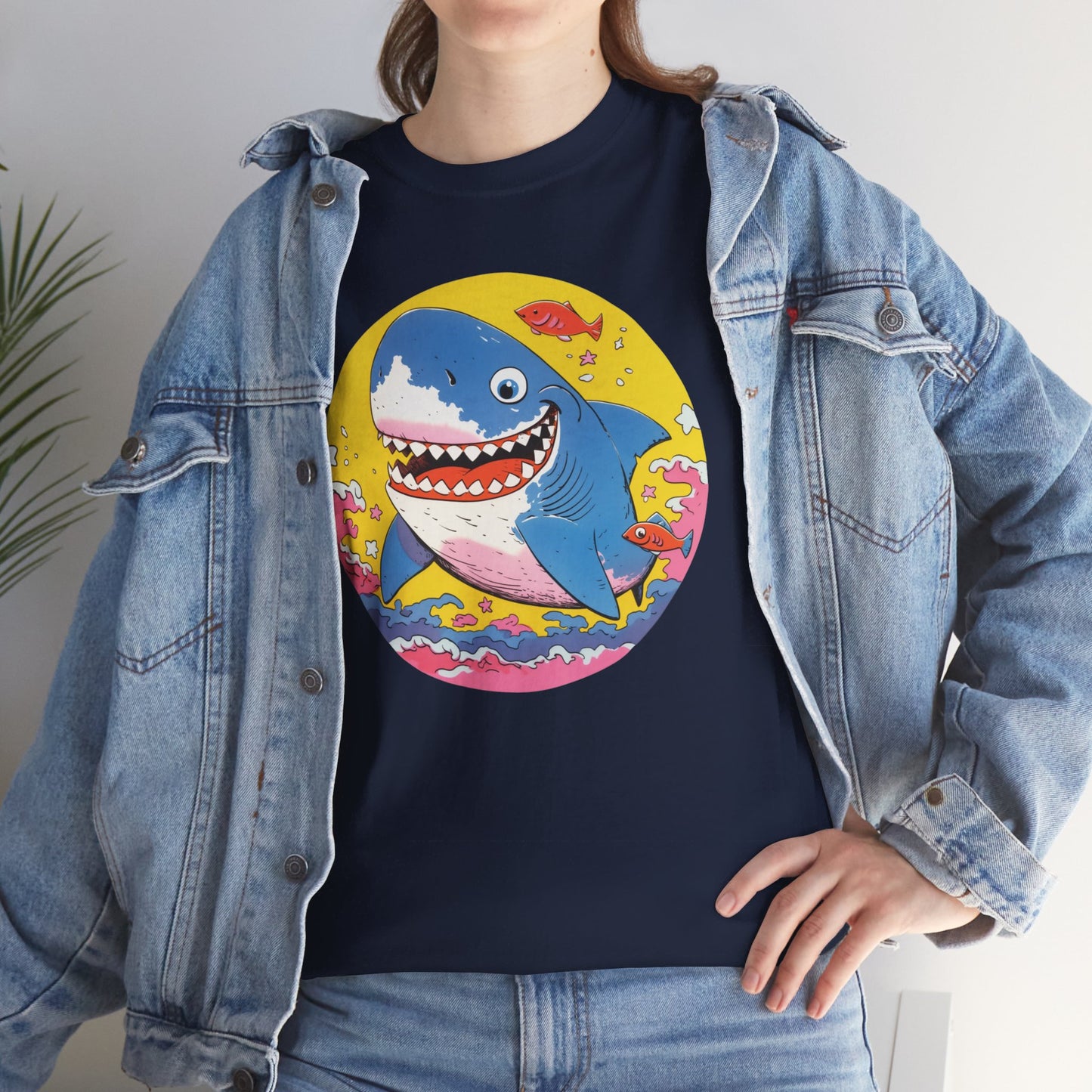 Shark Unisex Heavy Cotton Tee