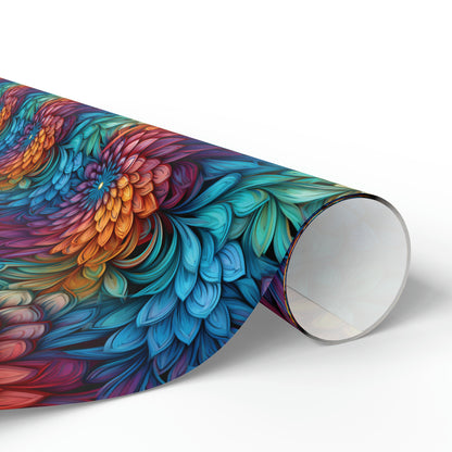 Rainbow Whirls Wrapping Papers